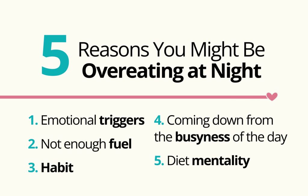 5 reasons you might be overeating at night